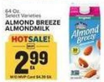 Food Lion ALMOND BREEZE ALMONDMILK offer