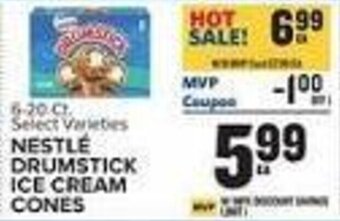 Food Lion Nestle Drumstick Ice Cream Cones offer
