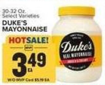 Food Lion DUKE'S MAYONNAISE offer