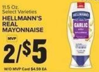 Food Lion HELLMANN'S REAL MAYONNAISE offer
