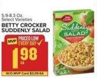 Food Lion BETTY CROCKER SUDDENLY SALAD offer