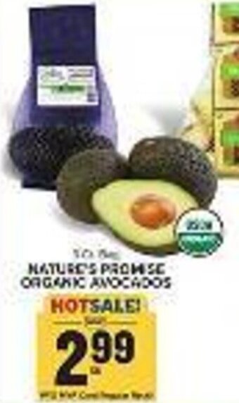 Food Lion NATURE'S PROMISE ORGANIC AVOCADOS offer