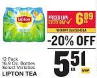 Food Lion LIPTON TEA offer