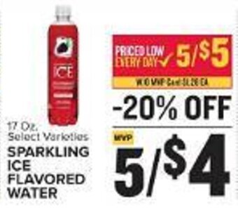 Food Lion SPARKLING ICE FLAVORED WATER offer