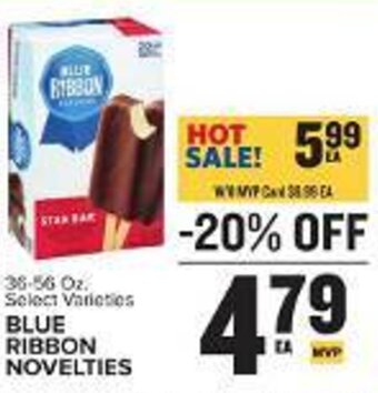 Food Lion BLUE RIBBON NOVELTIES offer
