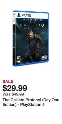 Game Stop The callisto protocol (day one edition) - playstation 5 offer