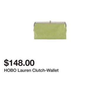Belk Hobo lauren clutch-wallet offer