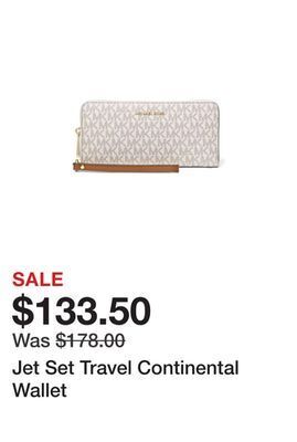 Belk Jet set travel continental wallet offer