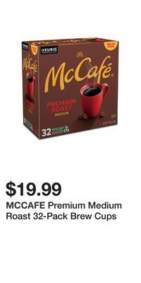 Big Lots Premium medium roast 32-pack brew cups offer