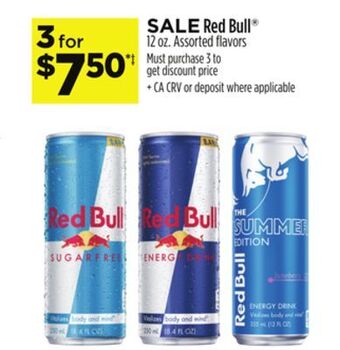 Dollar General Red bull® offer