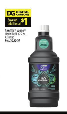 Dollar General Swiffer® wetjet® liquid refill offer