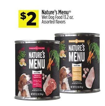 Dollar General Nature's menu® offer