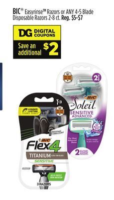 Dollar General Bic® offer