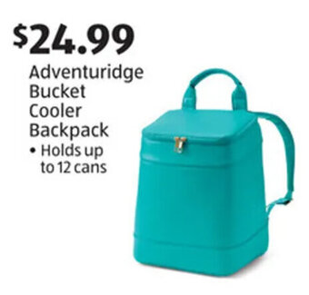Aldi Adventuridge Bucket Cooler Backpack offer