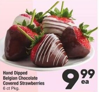 Albertsons Hand Dipped Belgian Chocolate Covered Strawberries 6 ct Pkg. offer