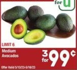 Albertsons Medium Avocados offer