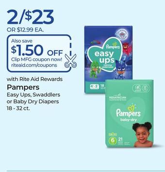 Rite Aid Pampers offer