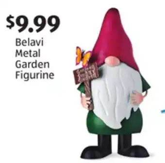 Aldi Belavi metal garden figurine offer