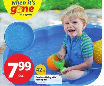 Lidl Gracious living kids' econo pool offer