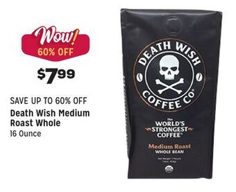 Grocery Outlet Medium roast whole offer