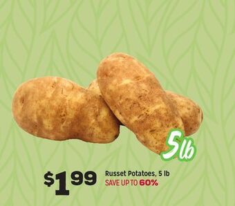 Grocery Outlet Russet potatoes offer