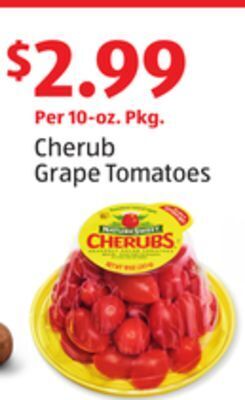 Aldi Cherub grape tomatoes offer