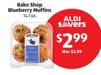 Aldi Bake shop blueberry muffins offer