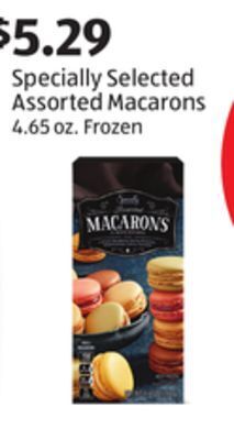 Aldi Specially selected assorted macarons offer