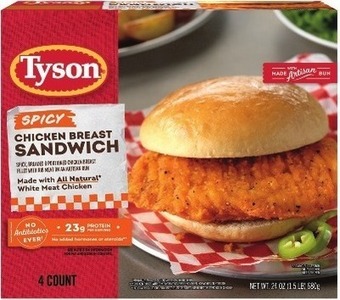 Kroger Tyson chicken sandwiches offer