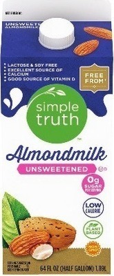 Kroger Simple truth almondmilk offer