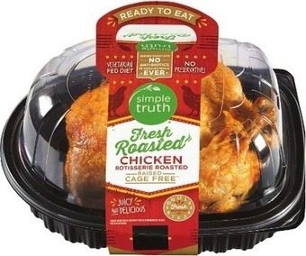 Kroger Simple truth fresh roasted chicken offer