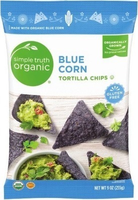 Kroger Simple truth organic tortilla chips offer