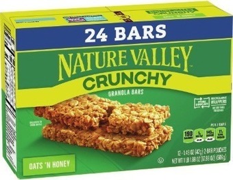 Kroger Nature valley or fiber one bars offer