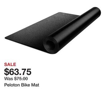 Dick's Sporting Goods Peloton bike mat offer