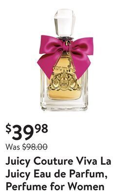 Walmart Juicy couture viva la juicy eau de parfum, perfume for women offer