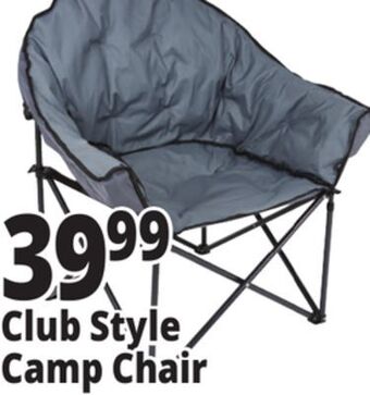 Ocean State Job Lot Folding club style camp chair offer