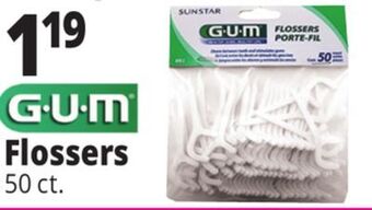 Ocean State Job Lot Gum flossers, 50 count offer