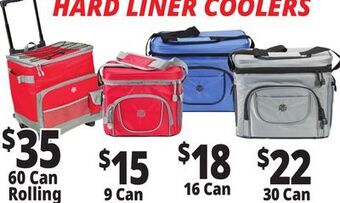 Ocean State Job Lot Hard liner coolers offer