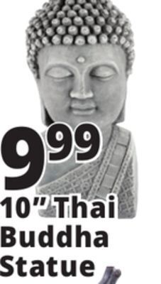 Ocean State Job Lot 10 thai buddha statue offer