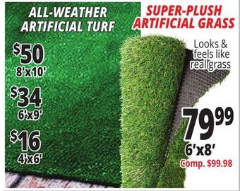 Ocean State Job Lot Artificial grass offer