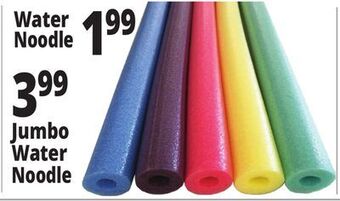Ocean State Job Lot Assorted pool noodles offer