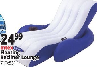 Ocean State Job Lot Intex floating recliner pool lounge offer