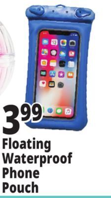 Ocean State Job Lot Floating waterproof phone pouch offer