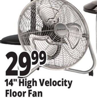 Ocean State Job Lot Penguin high velocity floor fan, 14 offer