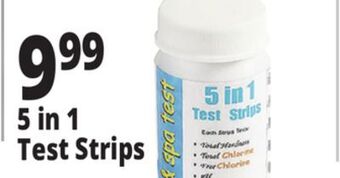Ocean State Job Lot Swimworks 5-in-1 test strips for chlorine, 50 count offer