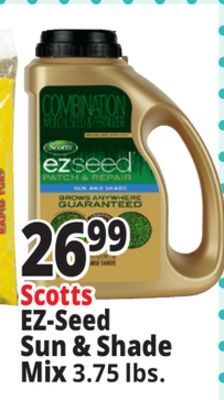 Ocean State Job Lot Scotts ez seed sun and shade patch and repair, 3.75 lbs offer