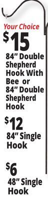 Ocean State Job Lot Shepherd hooks offer