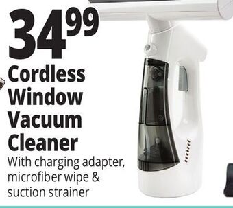 Ocean State Job Lot Cordless window vacuum cleaner offer