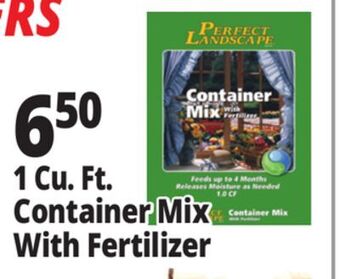 Ocean State Job Lot Container mix with fertilizer, 1 cu ft offer