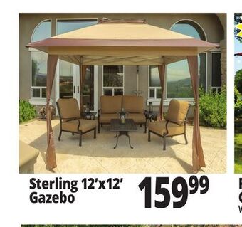 Ocean State Job Lot Sterling 12'x12' gazebo offer